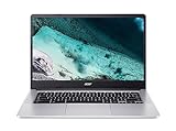Acer Chromebook 314 (CB314-3HT-C0CQ) Laptop | 14' FHD Touch-Display | Intel Celeron N4500 | 8 GB RAM | 128 GB eMMC | Intel UHD Graphics | Google ChromeOS | Silber