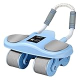 Bauchrolle | automatisches Abprallrad | 42 x 22 x 14 cm | ergonomischer AB-Roller | Reboundtrainer mit Ellenbogenstütze, Trainingsgerät für das Fitnessstudio