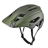 Fahrradhelm für Erwachsene Damen Herren, CE Zertifiziert MTB Helm Montainbike Helm Fahrrad mit Sonnenblende für Frauen Männer 56-61 cm (22-24 inch)