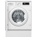 NEFF W6441X1, Waschvollautomat, Vollintegrierbar, Geräuschwert Waschen: 41 dB, Effizienzklasse: A, 1400 UpM, 8 kg, Touch Control-Tasten, Time Light, Efficient Silent Drive, Made in Germany