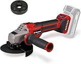 Einhell Professional Akku-Winkelschleifer TP-AG 18/125 CE Q Li Power X-Change (18 V, 900 W, Ø 125 mm, 33 mm Schnitttiefe, Brushless, Konstantelektronik, ohne Trennscheibe, ohne Akku)