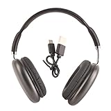 Goshyda Bluetooth-Kopfhörer, Over-Ear-Wireless-Headset, Heavy-Bass-Kopfhörer, Noise-Cancelling-Gaming-Headset für Computer-PC (Black)