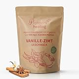 P&S SUPPLEMENTS - Veganes Proteinpulver Vanille-Zimt 500g - Pflanzl. Mehrkomponentenprotein mit Vitaminen, Spurenelementen, Mineralien & L-Carnitin - Nahrungsergänzungsmittel zuckerarm & hypoallergen