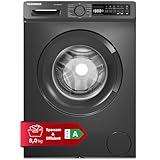 Telefunken Waschmaschine 8kg | Frontlader 1400 U/Min. | Inverter Motor - Leise & Effizient | AquaStop - Schutz vor Wasserschäden | Schontrommel | Washing Machine | 15 Programme | EEK A | W-8-1400-A-DI