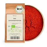 Kamelur Bio Cayennepfeffer aus Spanien (250g) Cayenne Chili Pulver Scharf aus biologischem Anbau