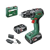 Bosch Akku Schlagbohrschrauber UniversalImpact 18V-60 (2 Akku, 18 Volt System, im Koffer)