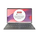 Lenovo IdeaPad Duet 5 Chromebook Laptop | 13,3' Full HD OLED Touch Display | Qualcomm Snapdragon 7c Gen 2 | 8GB RAM | 256GB eMMC | ChromeOS | QWERTZ | grau | inkl. Duet Folio Keyboard
