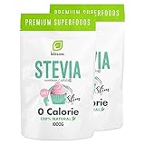 Intenson Stevia 2kg | Erythritol + Stevia | Kalorienfrei | Stevia Granulat | Low Carb Zucker | 2000g