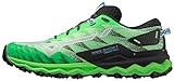 Mizuno Wave Daichi 7 Trailrunning-Schuhe für Männer Grün Schwarz 45 EU