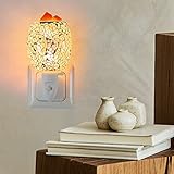 Candle Brothers elektrische Duftlampe | Duftlampe Flow | Aromalampe für Duftwachs | Nachtlicht für Steckdose | Duftlampe Keramik Weiß | Steckdosen Lampe für Büro, Schlafzimmer, Yoga