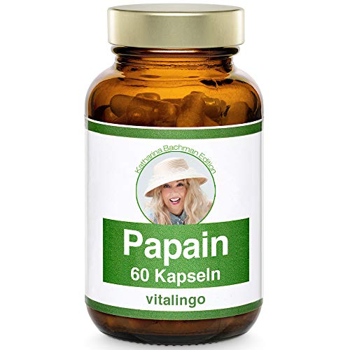 Katharina Bachman Papain Enzym Kapseln (mind. 35 Mio. USP units/g) - 60 Kapseln à 500mg