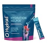 Hydraid Hydration Helper® BERRY – Elektrolyt Pulver mit 1118mg Elektrolyten zur besseren Wasseraufnahme für Sport & schnelle Erholung – 25 Sticks mit Waldfrucht-Geschmack