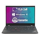 Lenovo ThinkPad T550 15,6 Zoll Full HD Laptop Intel Core i5-5300U@ bis zu 2,9 GHz 16 GB 512 GB SSD mit Windows 10 Pro & GRATIS Antiviren-Software inkl. 12 Monate Garantie (Generalüberholt)