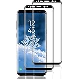 Beukei 2 Stück Panzer Schutz Glas für Samsung Galaxy S9 Plus/S9+, Glasschutzfolie Film, Folie [9H Härte][HD Klare][Blasenfrei][Anti-Kratzen] Handyglas