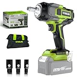 Akku Schlagschrauber, ETOOLAB Schlagschrauber [Professional] 1000NM Für Makita 18V, Bürstenloser Motor, 1/2 Zoll Schlagschrauber, Reifenwechsel, für LKW/PKW/Rennwagen etc.
