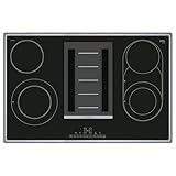 Bosch PKM845F11E Serie 6 Glaskeramik-Kochfeld mit Dunstabzug (autark), 80 cm breit, CombiZone Kombination zweier Kochzonen, PowerBoost schnelleres Kochen, DirectSelect intuitive Bedienung
