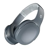 Skullcandy Crusher Evo Over-Ear Wireless-Kopfhörer mit Sensory Bass, 40 Std. Akkulaufzeit, Mikro, kompatibel mit iPhone, Android und Bluetooth-Geräten - Grau