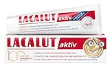 LACALUT AKTIV ZAHNCREME, 100ml Zahnpasta, sofort spürbare Straffung und Festigung des Zahnfleischs, effektive Zahnpflege & Zahnfleischpflege,1 x 100ml