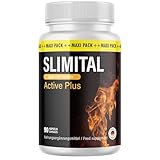Slimital Active Plus Kapseln - perfekter Begleiter für den Alltag - in der großen Maxi-Dose - 90 Kapseln Inhalt- 1x
