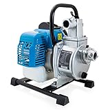 BITUXX® 1,23 PS Benzin Wasserpumpe Motorpumpe Wasser Pumpe Garten Benzinwasserpumpe Gartenpumpe Förderlänge:30m Ansaughöhe:8m Fördermenge:6m³/h