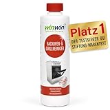 winwinCLEAN® Original Backofenreiniger & Grillreiniger [Testsieger Stiftung Warentest] Starker Intensivreiniger & Fettlöser für hartnäckige Ablagerungen I Backofen, Gasgrill, Ceranfeld – 0,5L