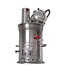 Samowar Holzhohle Camping Teekocher Samowar 3,5Liter oder 7Liter (3,5Liter)