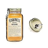 O´Donnell Moonshine Bratapfel + Ausgießer 0,7l Bratapfellikör Apfellikör Geschenkpaket Geschenkset