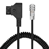 POIUYT D-Tap auf Bmpcc 4K 2 Poliges Verriegelungs Kabel für Pocket Cinema Kamera 4K für V Batterie Montieren