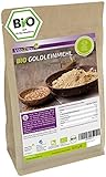 Vita2You Goldleinmehl Bio 1000g - Glutenfrei - Mehlersatz - wenig Kohlenhydrate - hoher Proteingehalt - im Zippbeutel - Premium Qualität