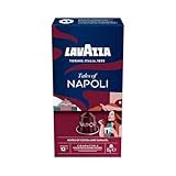 Lavazza Tales Of Napoli, Reichhaltiges Espresso-Erlebnis mit Noten von Karamell und Kakao, 10 Kapseln, Nespresso kompatibel