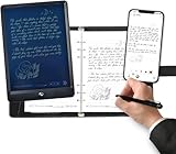 Ophayapen SmartPen + Notebook + Schreibtafel, SmartPen Echtzeit-Synchronisation zum Digitalisieren, Speichern und Teilen von Papiernotizen, Verwendung mit der Ophaya Pro+ App, kompatibel mit