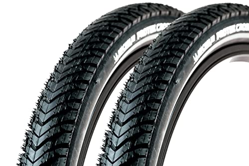 2 Stück 28 Zoll Michelin Fahrrad Reifen 42-622 Pannenschutz Mantel Decke 28x1.6 Tire