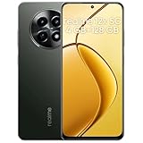 realme 12 x 5G Smartphone 4+128 GB, 6,72 Zoll Smartphone, 50 MP AI-Kamera, Dual Standby 5G, Display mit 120 Hz, Akku mit 5000 mAh, Prozessor Dimensity 6100+, Schwarz (ohne Adapter)