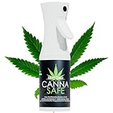 NO® Odor CANNA SAFE Geruchsneutralisierer Cannabis, Nikotin- & Rauchgeruch | Geruchsentferner Anti Tabak, Vapes & Shisha | Geruchskiller Anti-Rauch-Spray | Frische im Auto & auf Textilien