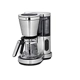 WMF Lumero Filterkaffeemaschine mit Glaskanne, Filterkaffee, 10 Tassen, Timerfunktion, Warmhalteplatte, Kaffeemaschine mit abnehmbaren Wassertank, Abschaltautomatik, 1000 W