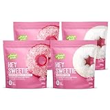 Cultured Foods Zuckerersatz 1:1 Kalorienfrei Keto 2 Puderzucker Und 2 Kristallzucker mit Erythrit und Stevia 4-er Set 1,3 kg HEY SWEETIE