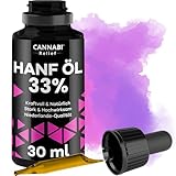 Cannаbi Relief Hanf Öl 33% | 30ML | Komplettes Profil 9900 mg Tropfen | 750 Hochkonzentrierte Tropfen | 0% ТНС | Niederländische Legendäre Qualität - Vegan