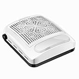 Nagelstaubsauger, Elektrischer Staubsauger für Nägel mit Filter, Desktop Nagelstaubsammler Für Nagelstudio,Maniküre,Gravieren,Pediküre