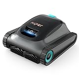 AIPER Scuba S1 Poolroboter Boden und Wand, Kabelloser Poolsauger mit Wandklettern, Intelligenten Navigation 2.0, 150 Minuten Batterielaufzeit, Poolreiniger für Eingelassene Pools bis zu 150㎡