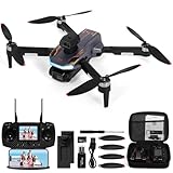 Drohne mit Kamara für 2.4 inch Screen, Drohne mit Kamera 1080P HD für Kinder, WiFi FPV Drone für Anfänger, RC Quadcopter mit 2 Akku, Schwerkraft Sensor, 3D Flip Mode, Ein-Tasten-Start/Landung