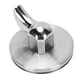 ZJchao 54mm Portafilter Ausguss, nach Unten ohne Ausgesprungene Kaffeemaschine Portafilter Ausguss 304 Edelstahl mit O -Ringen für Professionelle Kaffeeherstellung (Single -Ausguss)