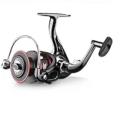 Outinhao Angelrollen 12BB, Rapid Angel Rollen Wels, Shimano Angelrolle Anti Korrosions Salzwasser Meer, Spinnrolle Angeln 2000