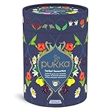 Pukka Bio Tee Geschenkset, Tee Dose 'Lieblingstee', Manuka Honignote, Matcha Tee, Morning Berry, Pfefferminztee, Geschenkidee, 5 Varianten, 30 Teebeutel