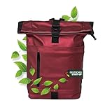 FELSKRAFT MK1 Rolltop Rucksack für Damen & Herren | Eleganter Laptop Rucksack Wasserdicht mit Laptopfach | Reiserucksack, Tagesrucksack, Schulrucksack | Für Reisen, Uni Schule, Arbeit
