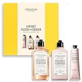 L'OCCITANE - Set Kirschblüte – Sanft schäumendes Duschgel, Schimmernde Körpermilch und Handcreme – In Frankreich hergestellt