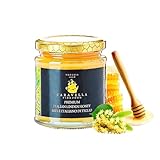 Lindenhonig 250g Caravella Fine Food | Italienisch Cremig Leicht Blumig & Kräuterig Roh Unpasteurisiert | Natürliche Antioxidantien & Enzyme Wohltuend & beruhigend | Ideal für Tee Frühstück Wellness