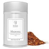 Boomers Gourmet - Harissa Gewürzmischung feines Pulver, Nordafrikanisches Harissa Gewürz - Gewürzdose 11,5 cm - 100 g