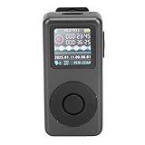 VELATEMOR Tragbarer MP3 -Player, E -Buchleser, AI Intelligent Voice Recorder Music Player, Vielseitiger Kompakter MP3 -Player, der Zum Ausführen von Radsportwanderungen Geeignet Ist (16GB)