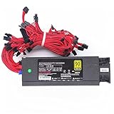 EAMOM Modulares 2000-W-Netzteil für Bergbau, 110, 220 V, ATX-Netzteil, Bitcoin für PC-Computer, Stromquelle RX580, RX570, RX470, unterstützt 9 GPU