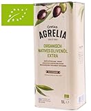 BIO Olivenöl 'Agrelia' 5,0l Kanister von Kreta | Griechisches Bio Olivenöl | Extra nativ | Kaltgepresst | Aus Griechenland | Almpantakis Family seit 1866 | DE-ÖKO-037